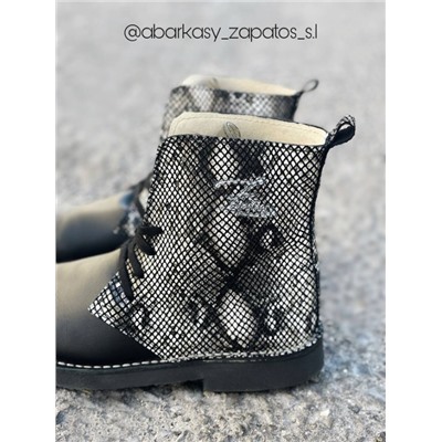 Ab. Zapatos 27025 serpiente · NEGRO+PELLE 1602/2 negro АКЦИЯ