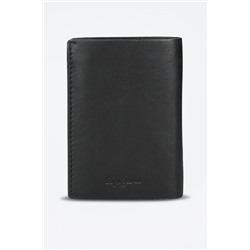 Cartera de piel Chief Negro