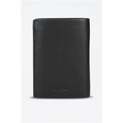Cartera de piel Chief Negro