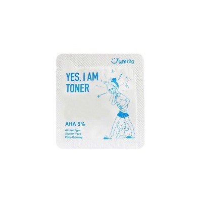 [Sample] Yes I Am Toner AHA 5% (10ea) Тонер-эксфолиант