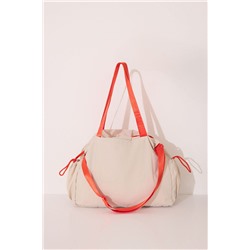Bolso multiusos nylon beige