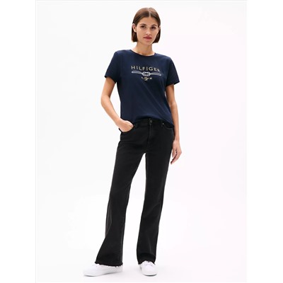Hilfiger Nautical Rope Logo T-Shirt