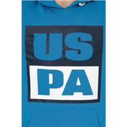 Erkek Kobalt Kapüşonlu Sweatshirt