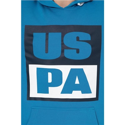Erkek Kobalt Kapüşonlu Sweatshirt