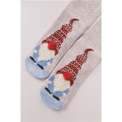 Calcetines largos print gnomo