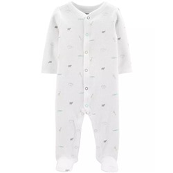 Carter's | Baby Animal Print Snap-Up Thermal Sleep & Play