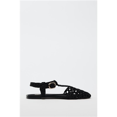 FLAT CAGE SANDALS