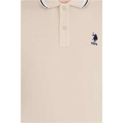 Erkek Taş Basic Polo Yaka Tişört