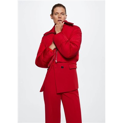 Anorak corto acolchado -  Mujer | MANGO OUTLET Melilla