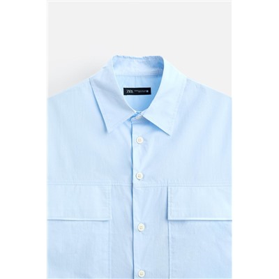 SOBRECAMISA BOLSILLOS