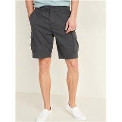 Lived-In Straight Cargo Shorts for Men -- 10-inch inseam