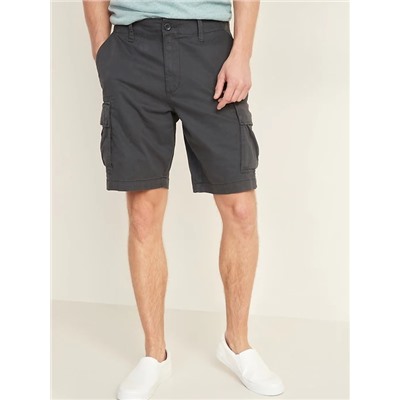 Lived-In Straight Cargo Shorts for Men -- 10-inch inseam