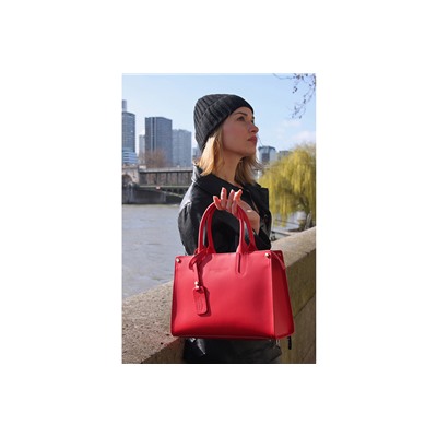 Bolso de piel Pure Rojo