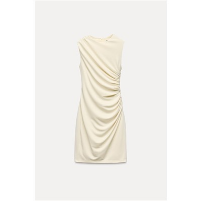 DRAPED SHORT DRESS