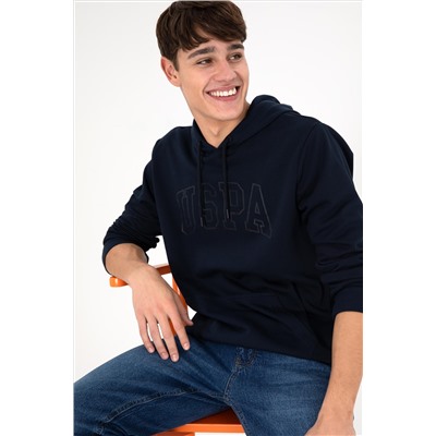 Erkek Lacivert Basic Sweatshirt