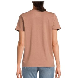 Calvin Klein Logo Rhinestone Embellished T-Shirt