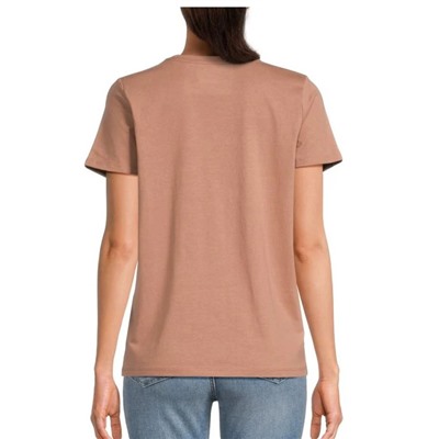 Calvin Klein Logo Rhinestone Embellished T-Shirt