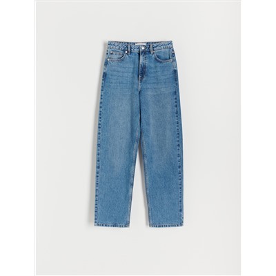 Trapper-Jeans mit lockerer Passform