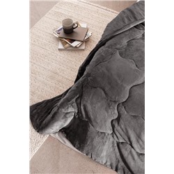 Kaira King Size Comforter Set - Antrasit