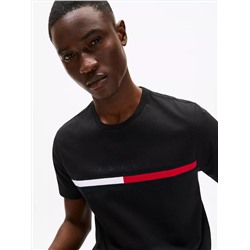 Embroidered Flag Logo T-Shirt