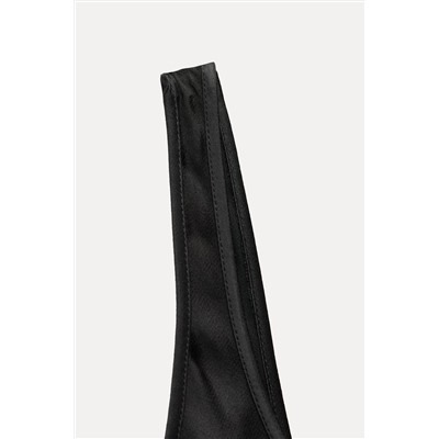 ZW COLLECTION SATIN DRESS WITH SLIT