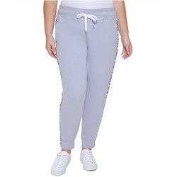 Plus Size Logo Skinny Jogger Pants