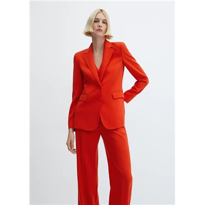 Americana traje recta