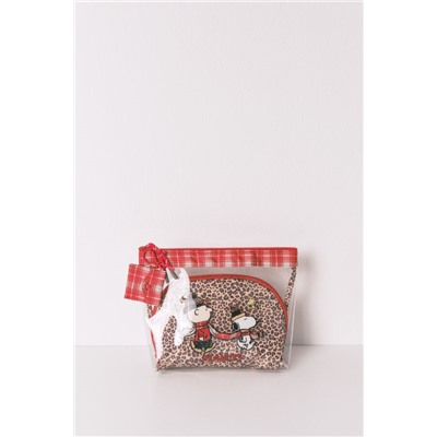 Pack 2 neceseres animal print y Snoopy