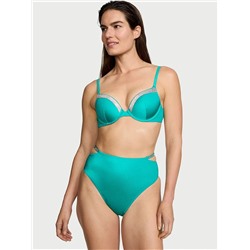 Victoria's Secret Swim Very Sexy Shine Trim Push-Up Bikini Top