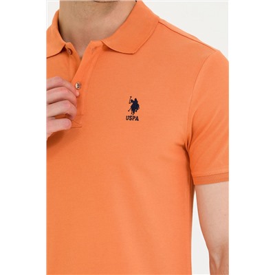 Erkek Kiremit Basic Polo Yaka Tişört