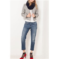 Chaqueta Blanco y negro