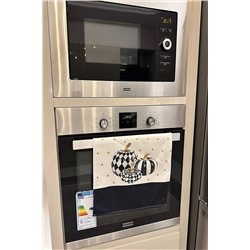 AYMİRAHOME Dekoratif Mutfak Pamuklu Fırın Havlusu Özel Desenli Damalı Model 35x50 Cm Yıkanabilir Pamuklu Ürün AYMKABAK1137