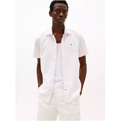 Short-Sleeve Stripe Oxford Shirt