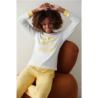 Penti Çok Renkli Open Mind Termal Pijama Takımı PNOL96L323IY-MIX