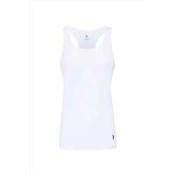 U.S. Polo Assn., U.S. Polo Assn. Kadın Beyaz Atlet Kutulu - Beyaz - BCP1.66S00B1K