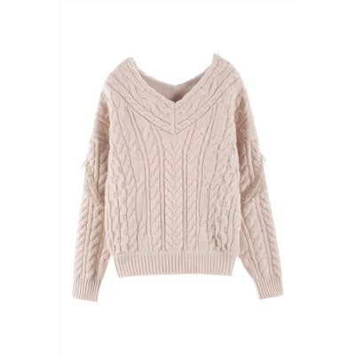 Jersey de lana Beige