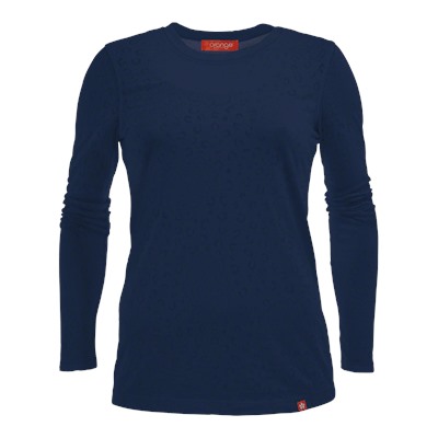 Orange Standard Leopard Rose Miami Tee