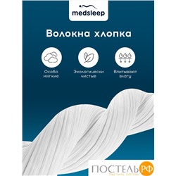 MedSleep WHITE CLOUD Одеяло 175х200,1пр,хлопок/хлопок.вол./микровол.