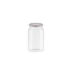 Voyana Optikli Borosilikat Cam Kavanoz - 690 ml
