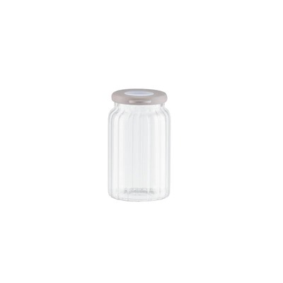 Voyana Optikli Borosilikat Cam Kavanoz - 690 ml