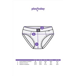 Трусы, 2 шт. PLAYTODAY, 1127785