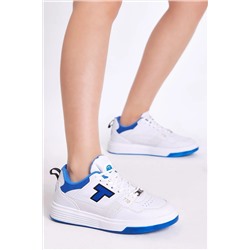 Tonny Black Unisex Beyaz Sax Rahat Kalıp Poli Taban Bağcıklı Sneaker TBA297