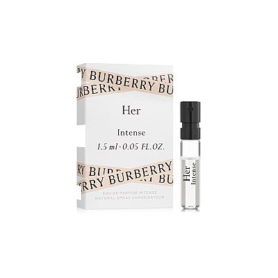 BURBERRY HER INTENSE edp (w) 1.5ml пробник