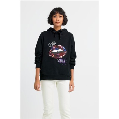Sudadera felpa capucha