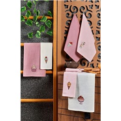 Casnack, 6'lı Mutfak Havlusu Dondurma Seti 40x60