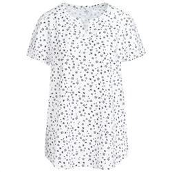 Damen Bluse mit Allover-Print