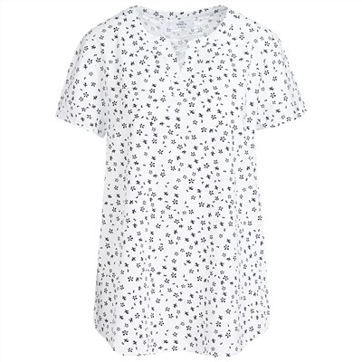 Damen Bluse mit Allover-Print