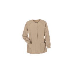Fundamentals Classic Fit Snap Front Scrub Jacket
