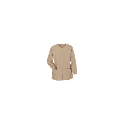 Fundamentals Classic Fit Snap Front Scrub Jacket
