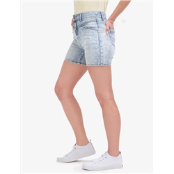 HIGH RISE VINTAGE YOKE DENIM SHORTS